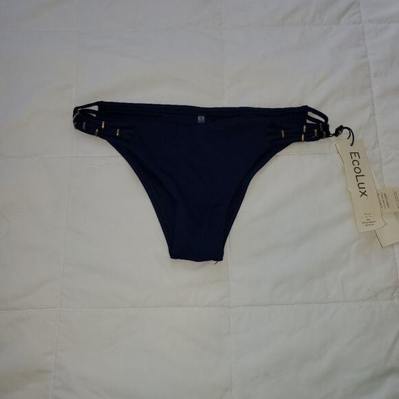 Vitamin A xs navy blue bikini bottoms new with tags - Picture 1 of 11